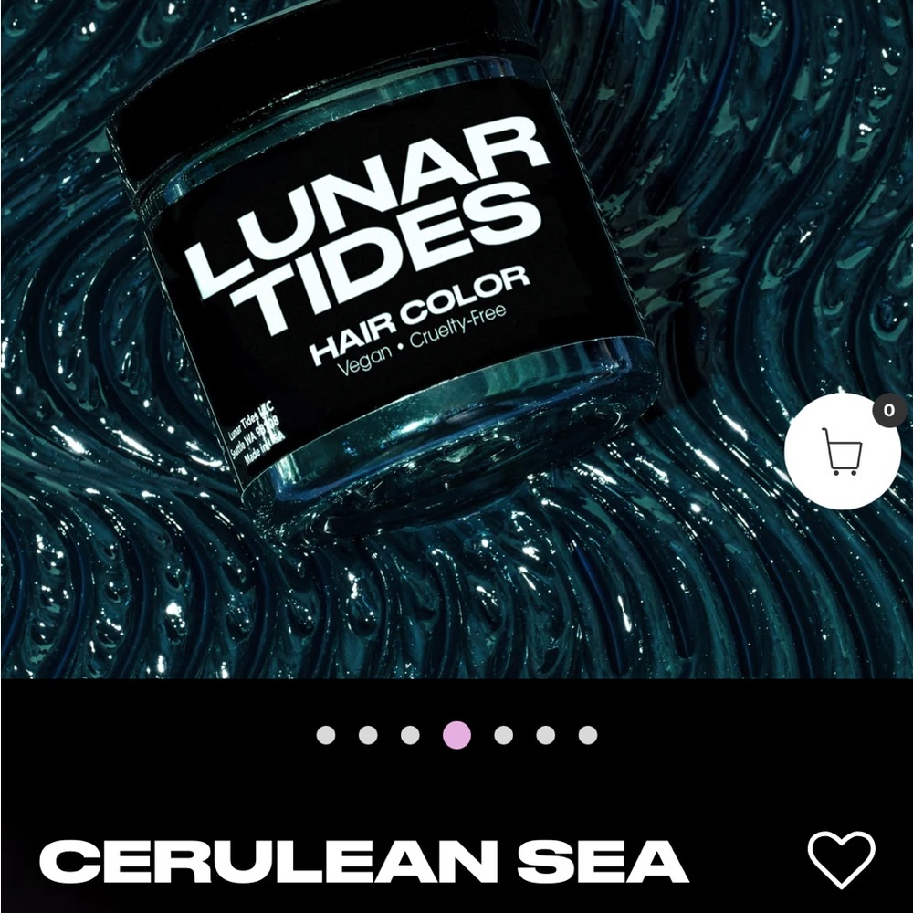 Lunar Tides Hair Color Cerulean